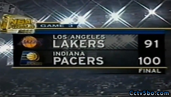 2000年NBA总决赛G3全场录像