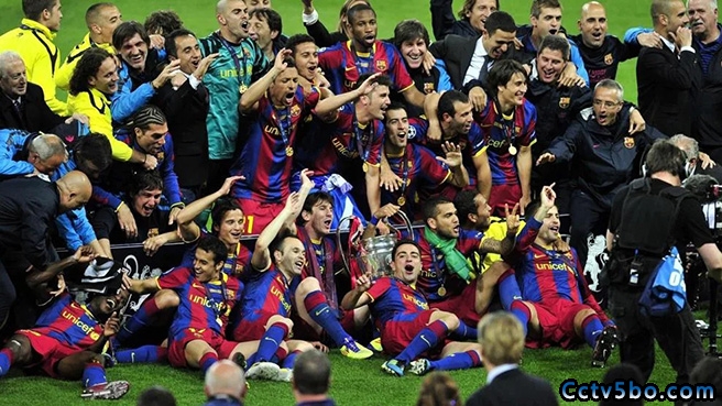 2011年欧冠决赛巴萨3-1曼联夺冠