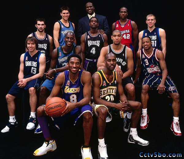 2002年NBA全明星赛西部阵容