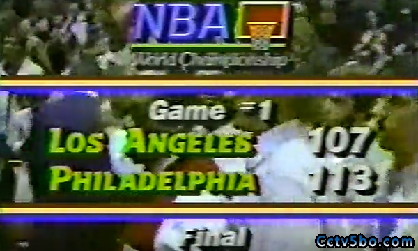 1983年NBA总决赛G1全场录像