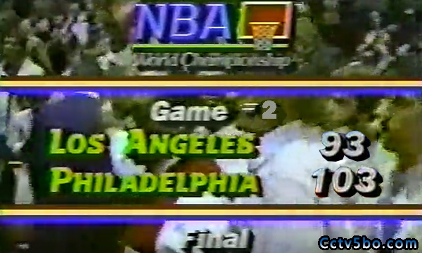 1983年NBA总决赛G2全场录像