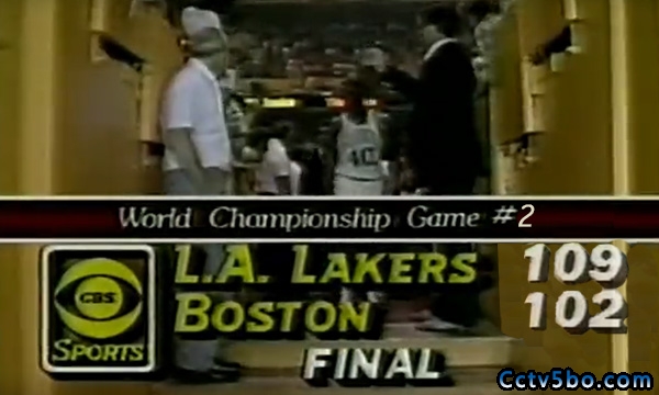 1985年NBA总决赛G2全场录像