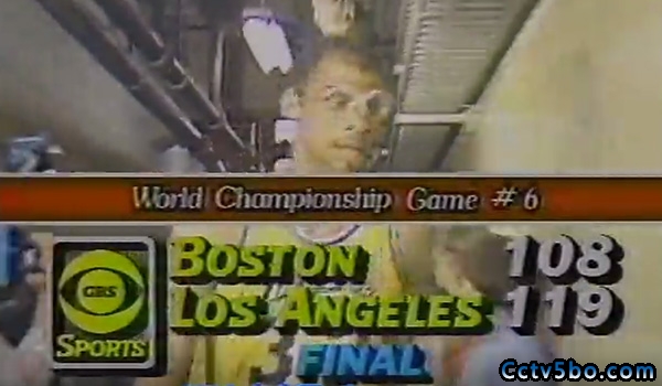 1984年NBA总决赛G6全场录像