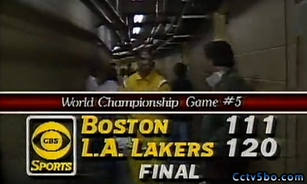 1985年NBA总决赛G5全场录像