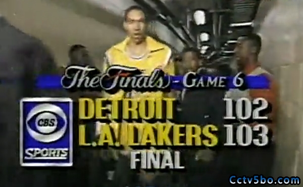 1988年NBA总决赛G6全场录像