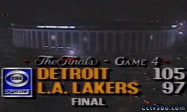 1989年NBA总决赛G4全场录像
