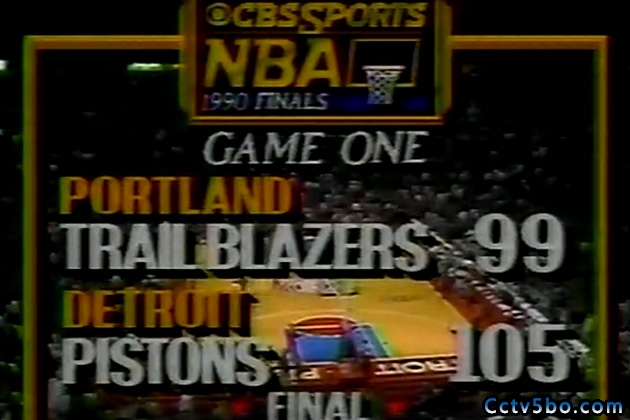 1990年NBA总决赛G1全场录像