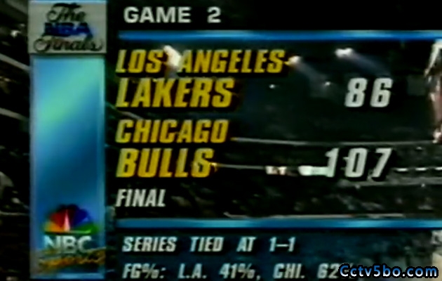 1991年NBA总决赛G2全场录像