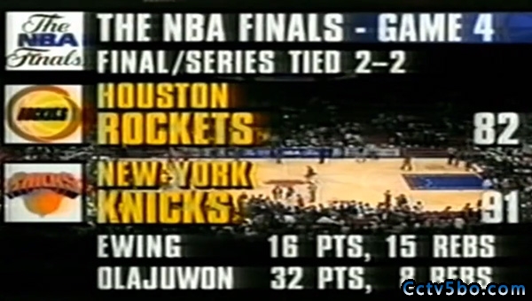 1994年NBA总决赛G4全场录像