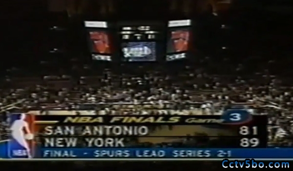1999年NBA总决赛G3全场录像