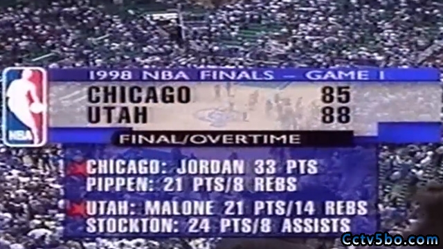 1998年NBA总决赛G1全场录像
