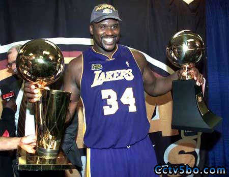 2001年NBA总决赛MVP奥尼尔