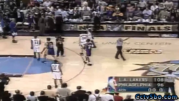 2001年NBA总决赛G5全场录像