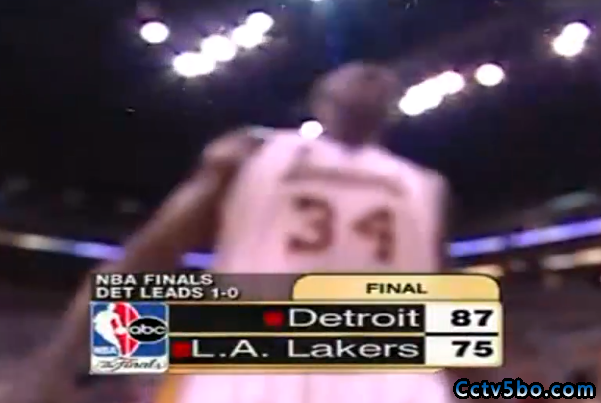2004年NBA总决赛G1全场录像