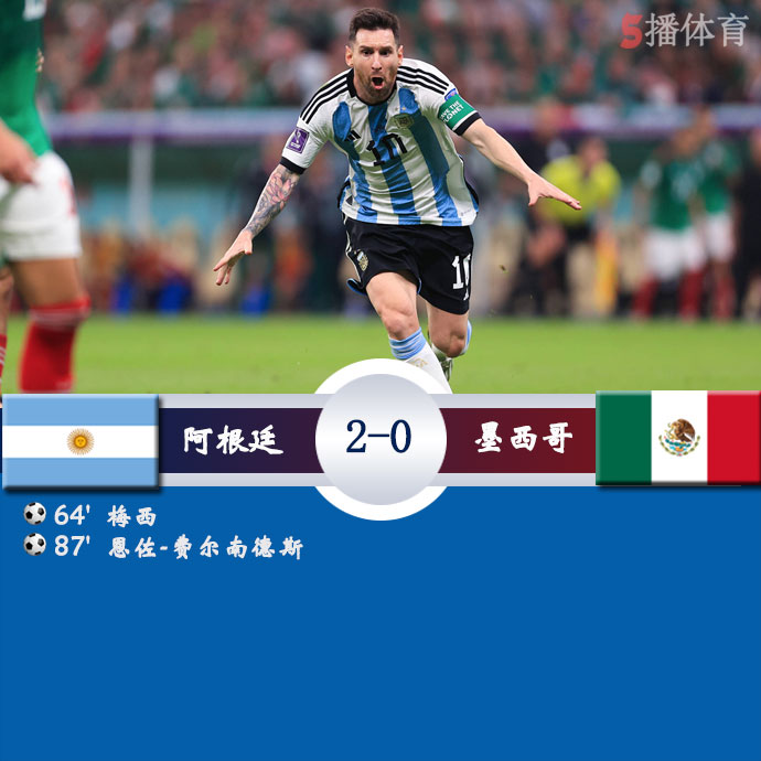 阿根廷2-0墨西哥