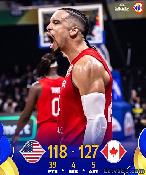 美国男篮  118 - 127  加拿大男篮