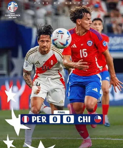 秘鲁  0 - 0  智利