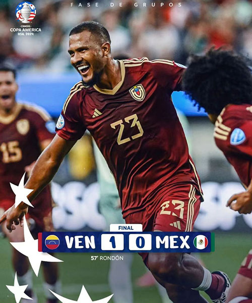 委内瑞拉  1 - 0  墨西哥
