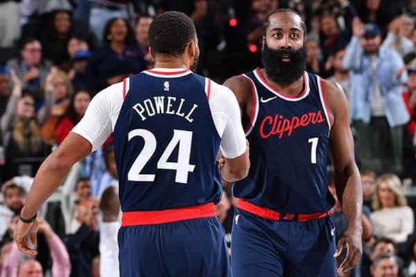 哈登快船惨败之际：前队友鲍威尔率热火冲东三，谁是真大腿？