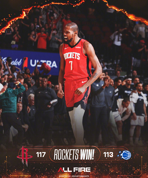 11月17日 NBA常规赛 魔术vs火箭 全场录像及集锦