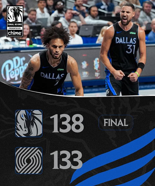 11月17日 NBA常规赛 开拓者vs独行侠 全场录像及集锦