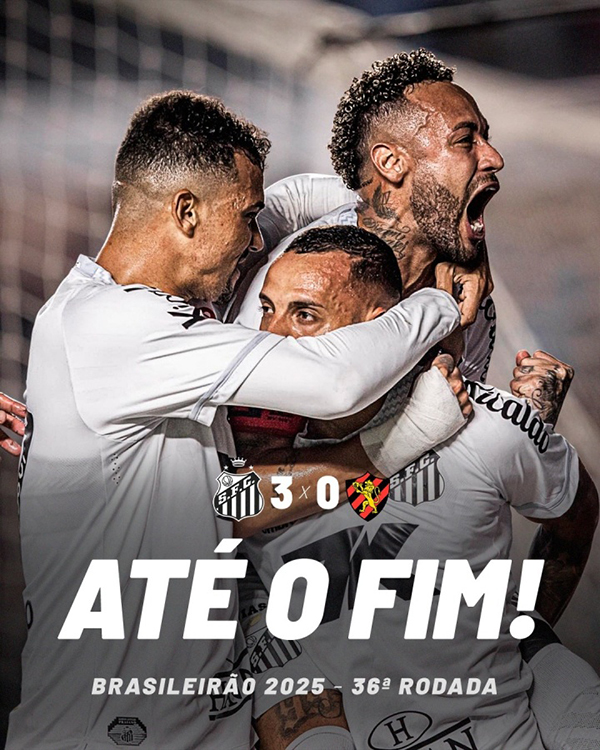 33岁内马尔带伤双响+助攻！桑托斯4轮不败逃出降级泥潭